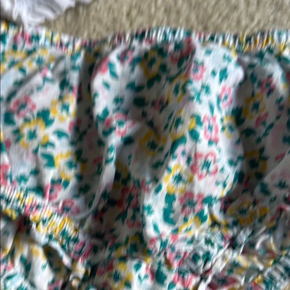 Old Navy & Baby Gap Floral and White Kids Bloomers Set
